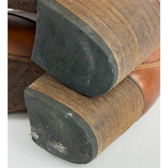 Freebird Women’s Cavalier Tan Leather Side Zipper Ankle Boots, size 7 - Picture 7 of 11